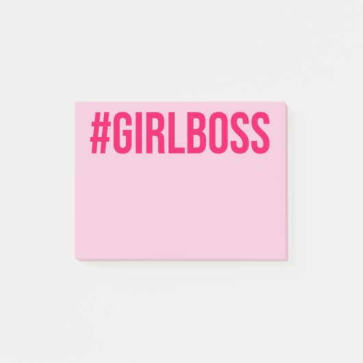 女の子のボスのポスト・イット ポストイット (正面)