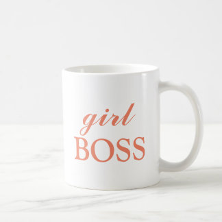 女の子のボスのマグ コーヒーマグカップ