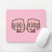 女の子のボスの女性手 マウスパッド (マウス)