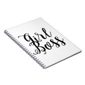 女の子のボスの書道 ノートブック (右側)
