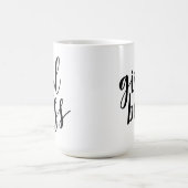 女の子のボス コーヒーマグカップ (中央)