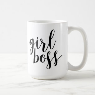 女の子のボス コーヒーマグカップ