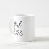 女の子のボス コーヒーマグカップ (正面左)