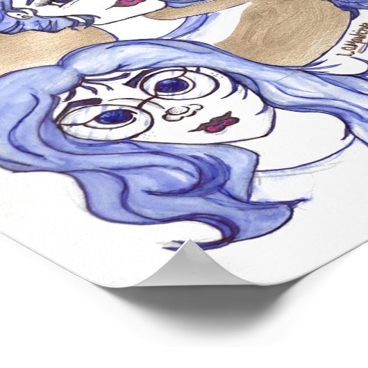 女の子のポスター ポスター (角)