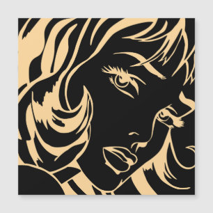 女の子のポートレート：解雇されたヘアエレガンス