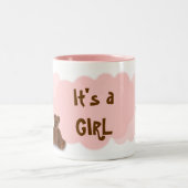 女の子のマグカップ ツートーンマグカップ (中央)