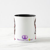 女の子のマグ- 2 マグカップ (中央)