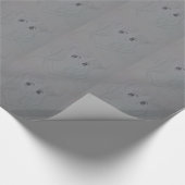 女の子のマンガの漫画 ラッピングペーパー (角)