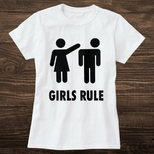 「女の子のルール」エンパワーメント Tシャツ