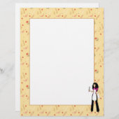 女の子のレシピペー図解入りの、写真付きのジ (正面/裏面)