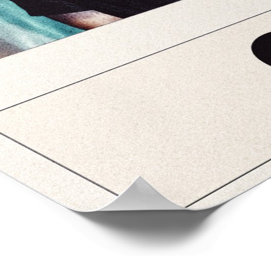 女の子の一人 ポスター (角)