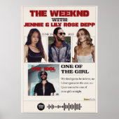 女の子の一人 ポスター (正面)