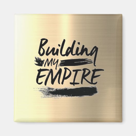 女の子の上司のための動機づけの引用 マグネット (正面)