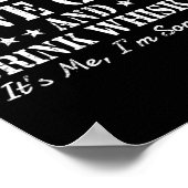 女の子の中には銃が大好きで、ウイスキーを飲むのが好きなのよ ポスター (角)