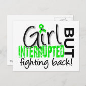 女の子の中断2ライム病 ポストカード (正面/裏面)