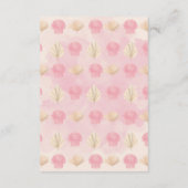 女の子の予測 エンクロージャーカード (裏面)