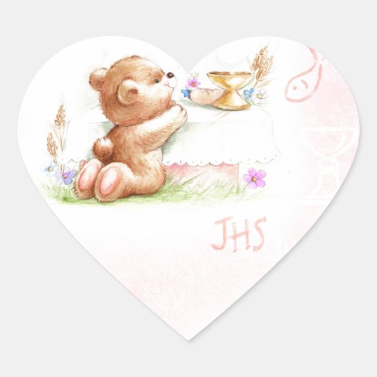 女の子の交わり ハートシール (正面)