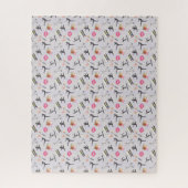 女の子の体操ガーリー – 化粧 ジグソーパズル (縦)