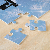 女の子の体操フロア、バー、ビーム、ボールトパステル ジグソーパズル (側面)