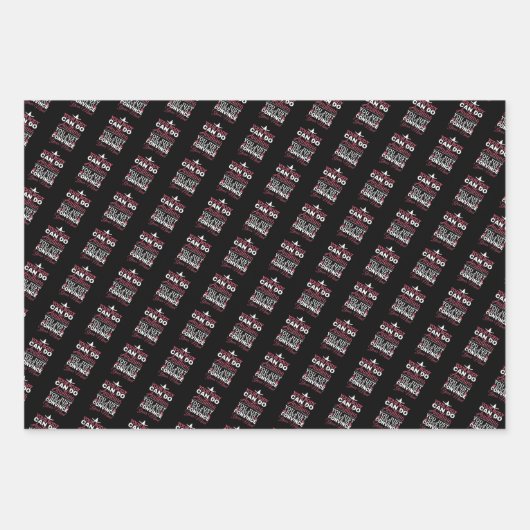 女の子の体操 – あなたの体は何でもできる ラッピングペーパーシート (正面3)