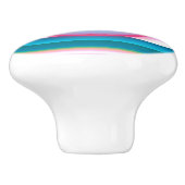 女の子の体操、パワータンブル、ハンドスプリング セラミックノブ (側面)