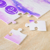 女の子の体操（紫） ジグソーパズル (側面)