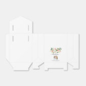 女の子の写真1番目の誕生日 フェイバーボックス (折り畳みなし)