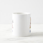 女の子の初めてのイースター ウサギ イースター コーヒーマグカップ (中央)