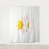 女の子の初めての聖体拝領オーダーメイド タペストリー (正面)