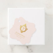 女の子の初聖体 ピンク 偽金 ヴィンテージ クレスト フェイバータグ (インサイチュ)