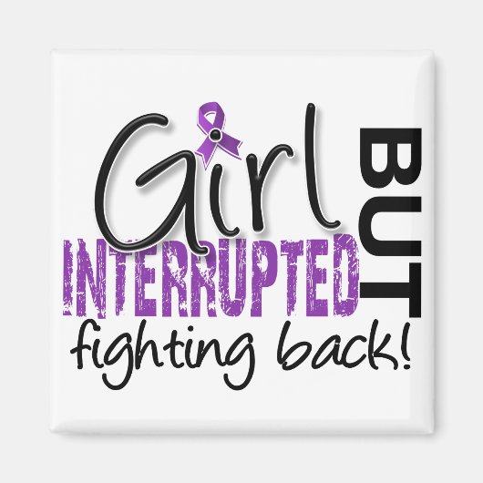 女の子の割り込み2チアリ奇形 マグネット (正面)