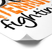 女の子の割り込み2白血病 ポスター (角)