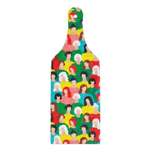 女の子の力 カッティングボード (正面)