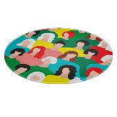 女の子の力 カッティングボード (角)