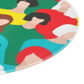 女の子の力 カッティングボード (角)