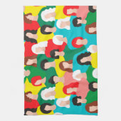 女の子の力 キッチンタオル (縦)