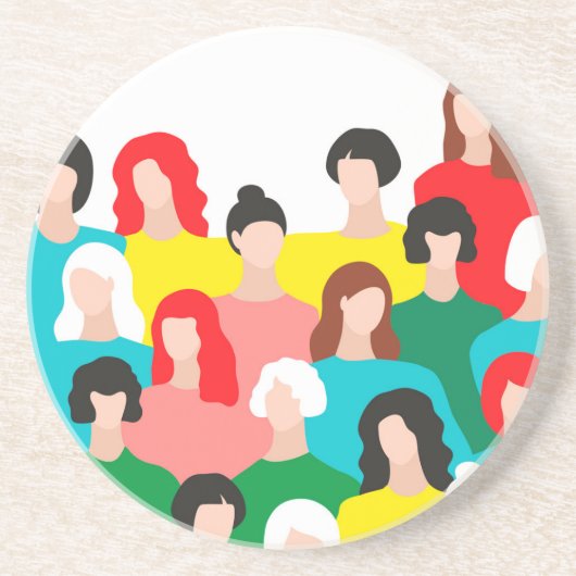 女の子の力 コースター (正面)