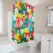 女の子の力 シャワーカーテン (インサイチュ)