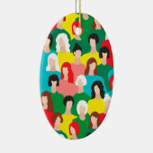 女の子の力 セラミックオーナメント (右)