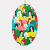 女の子の力 セラミックオーナメント (左)