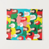 女の子の力 タペストリー (正面(横))