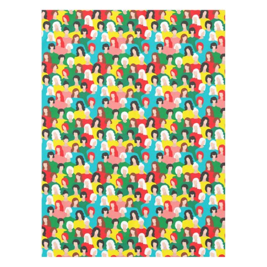 女の子の力 テーブルクロス (正面)