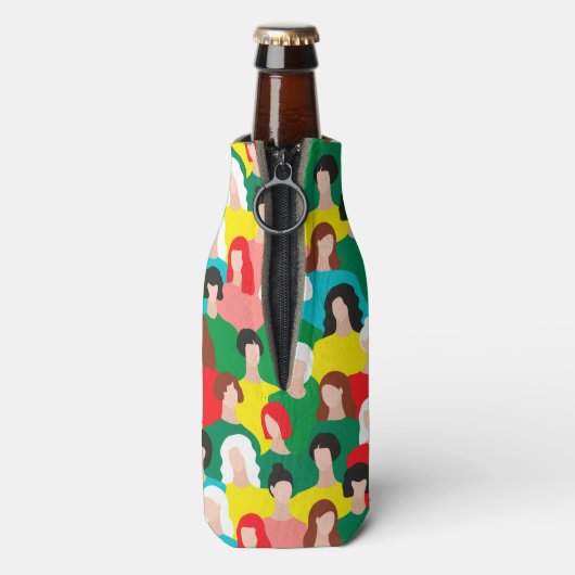 女の子の力 ボトルクーラー (ボトル裏面)