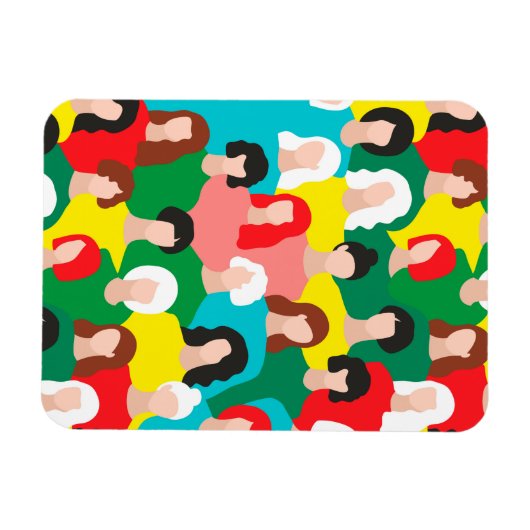 女の子の力 マグネット (横)