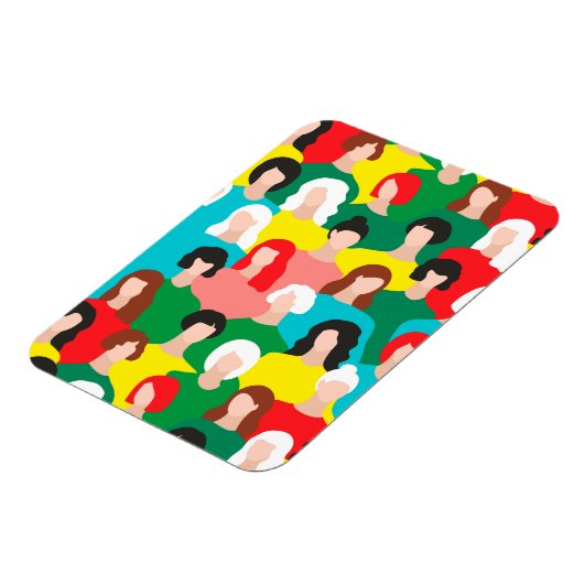 女の子の力 マグネット (左側)