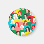 女の子の力 マグネット (正面)