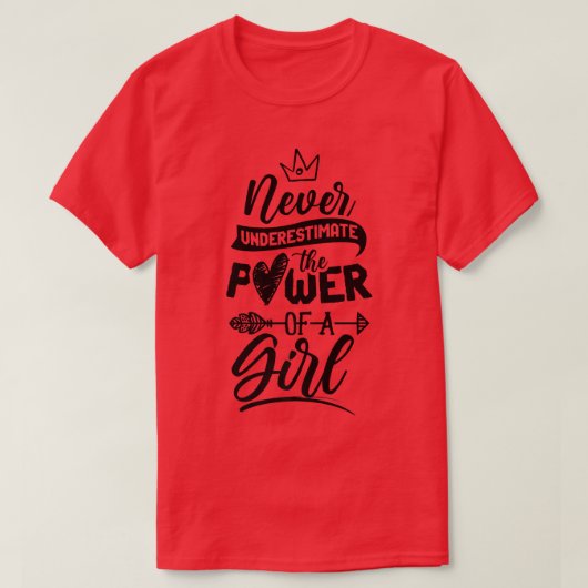 女の子の力 女性 フェミニスト 女性 フェミニズム4541 Tシャツ (デザイン正面)
