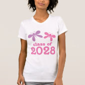 女の子の卒業のギフト2028年 Tシャツ (正面)