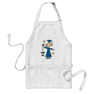 女の子の卒業生 スタンダードエプロン