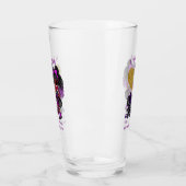 女の子の友人ギフト黒ユニコーンベスタコーンマジカル タンブラーグラス (左)